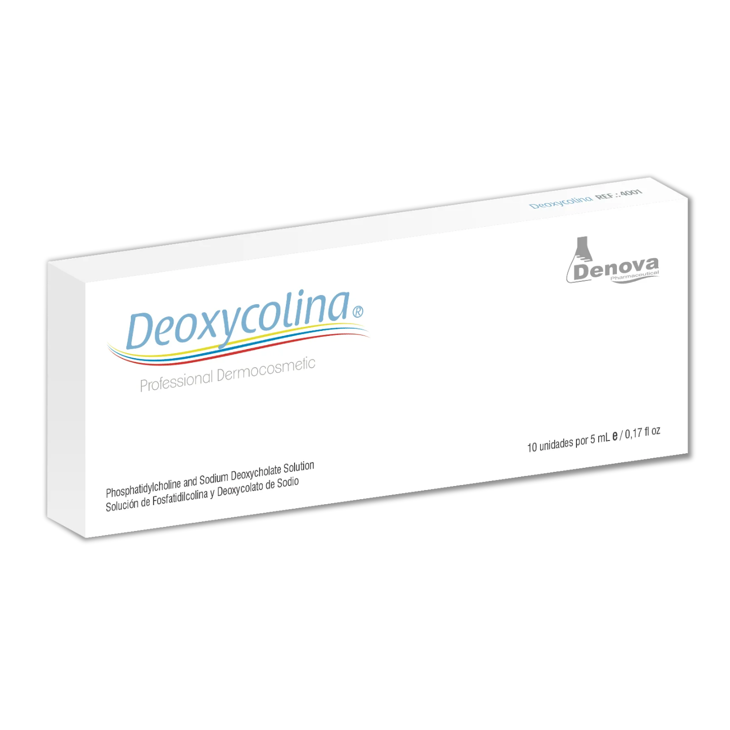 DEOXYCOLINA  Fosfatidilcolina y Deoxycolato de Sodio 10 undx5ml